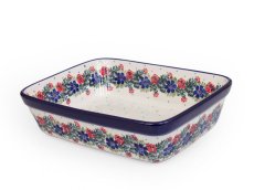 Rectangle Baking Dish 24 cm (10")   Wreath