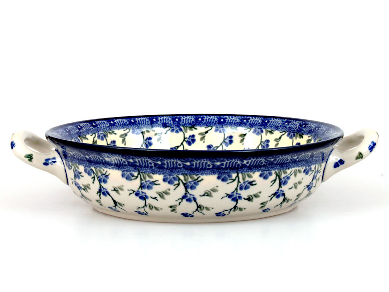 Auflaufform rund mit Henkel 25 cm   Garland