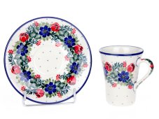 Cup with Saucer 0,13 l (4.3 oz)   Wreath