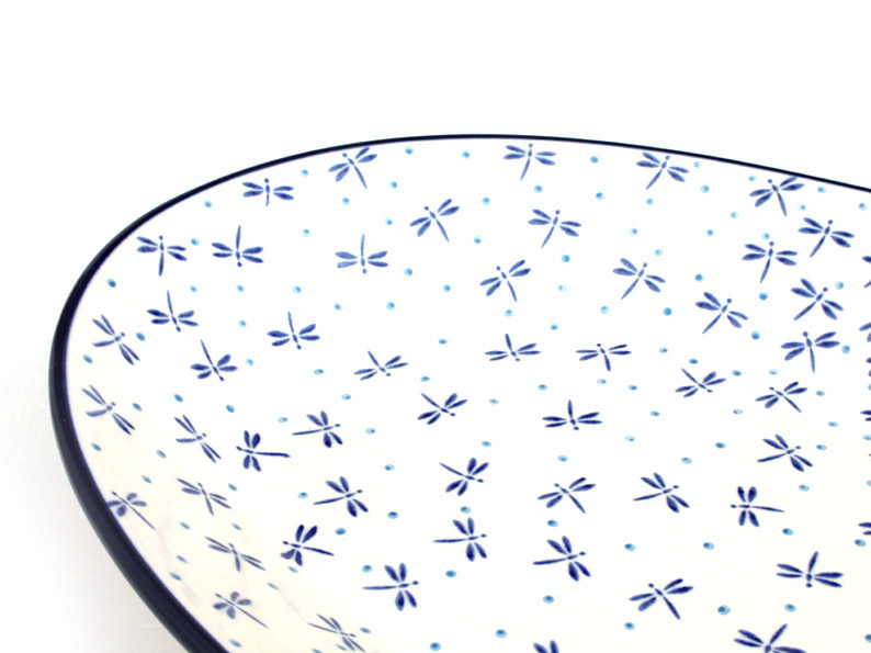 Oval Platter 45 cm (18")   Damselfly