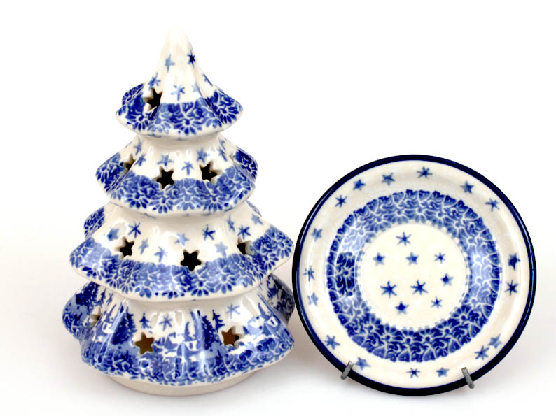Tree Candle Holder 15 cm (6")   Christmas