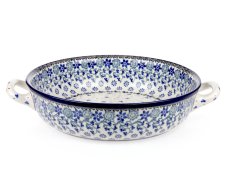 Round Baking Dish 31 cm (12") Frozen Meadow