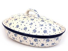 ovál s víkem 36 cm   Pampelišky