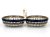 Double Bowl 25 cm   Indian Summer