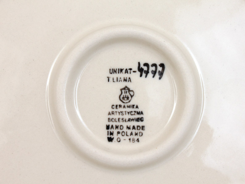 Shallow Plate 25 cm (10")   UNIKAT