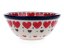 Bowl CLASSIC 10 cm (4")   Red Hearts