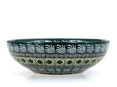 Low Bowl  17 cm (7")   Aztec Sun green