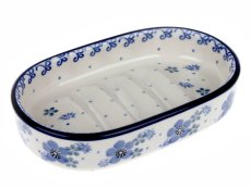 Soap Dish Oval 14 cm (5.5") Winter
