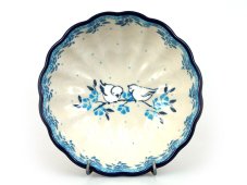 Corrugated Bowl 12 cm (5") Doves