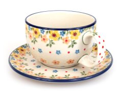 Cup with Saucer 0,35 l (13 oz)   Spring
