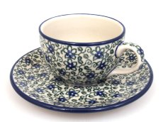 Cup with Saucer 0,1 l (4 oz)   Lobelia