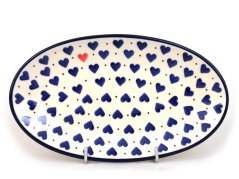 Oval Plate 22 cm (8")   In Love