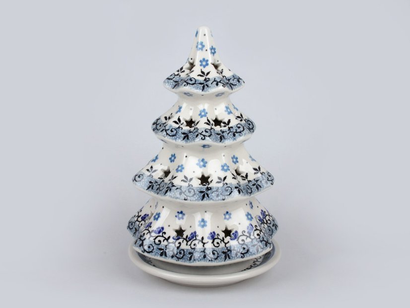 Tree Candle Holder 20 cm (8")   Cloudy