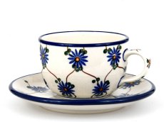 Tasse mit Untertasse 0,2 l   Lattice