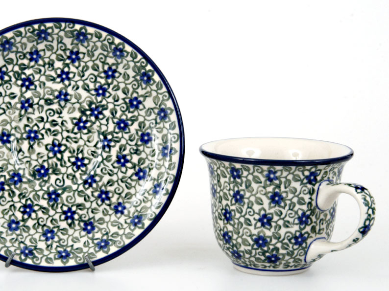 Cup with Saucer 0,15 l (7 oz)   Lobelia