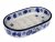 Seifenschale oval 14 cm   Libelle