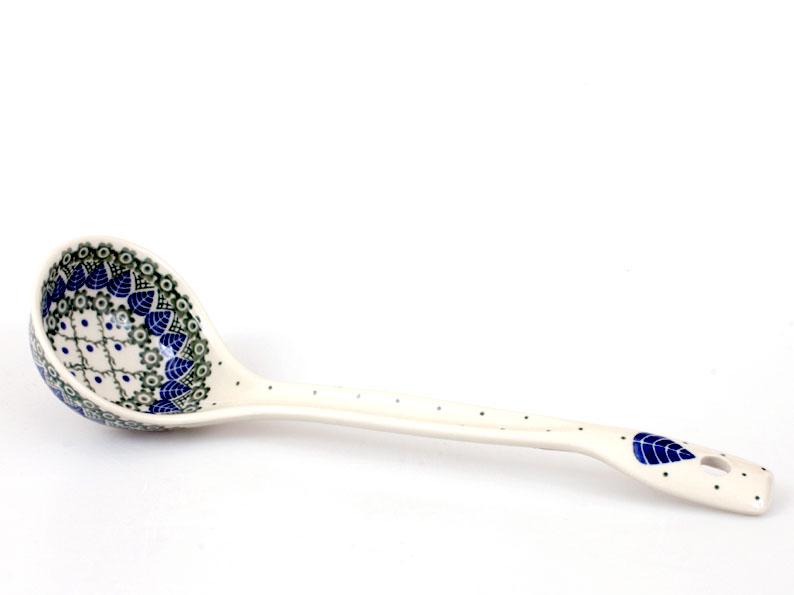 Ladle Large 31 cm (12")   Blue Leaves
