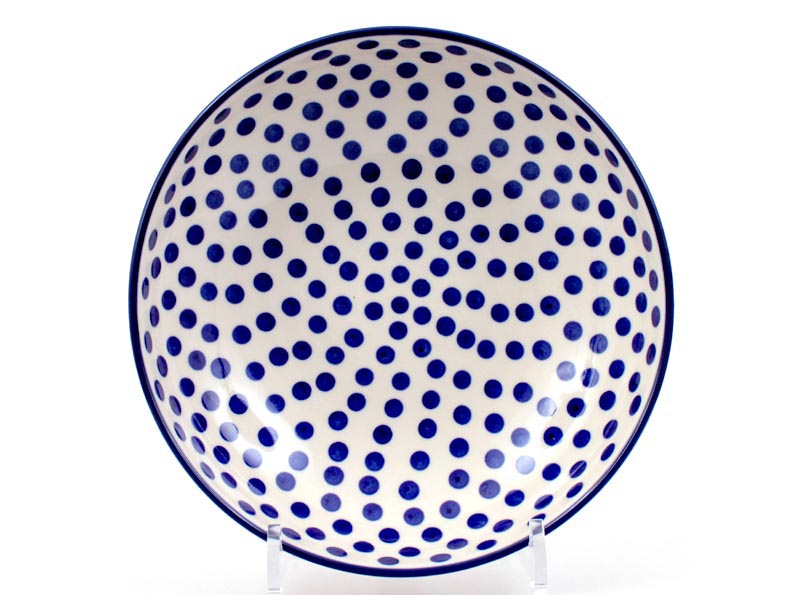 Low Bowl  22 cm (9")   Dots