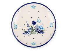 Teabag Plate 10 cm (4")   Spring Flowers