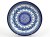 Shallow Plate 25 cm (10")   Blue Rose