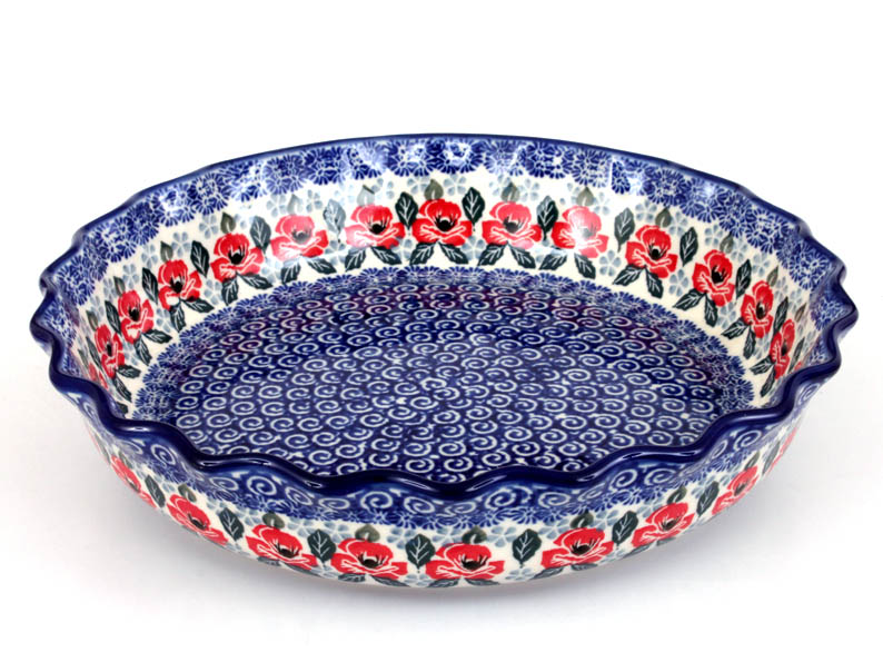 Pie Baking Dish 28 cm (11")   Poppies