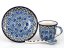 Mocca Cup with Saucer 0,06 l (2 oz)   Forget-me-not