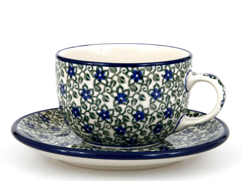 Cup with Saucer 0,2 l (7 oz)   Lobelia