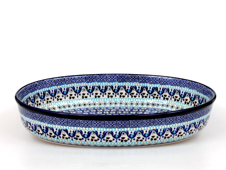 Oval Baking Dish with Lid 36 cm (14")   Fjords