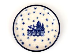 Teabag Plate 10 cm (4")   Christmas