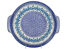 Round Platter 30 cm (12 ") Blue Rose