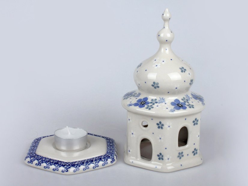 "Curch" Candle Holder 17 cm (7")   Winter