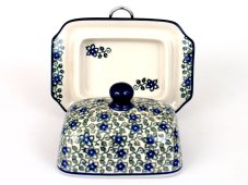 Small Butter Dish 1/8 kg   Lobelia