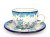 Tasse mit Untertasse 0,2 l   Turteltauben