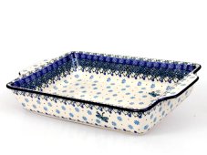 Auflaufform  mit Griffe 39 cm   Libelle II
