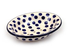 mýdelnička s otvory 14 cm Puntíky