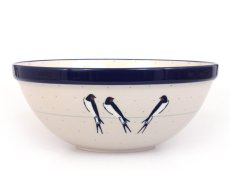 Bowl CLASSIC 24 cm (9") Swallows UNIKAT
