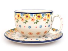 Cup with Saucer 0,35 l (13 oz) Spring
