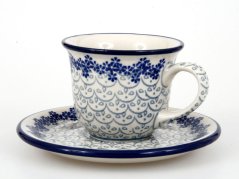 Cup with Saucer 0,15 l (7 oz)   White Lace