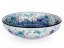 Low Bowl  22 cm (9")   Blue Summer UNIKAT