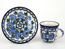 Mocca Cup with Saucer 0,06 l (2 oz)   Asters