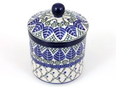 Jar with Lid 0,55 l (18 oz) Blue Leaves
