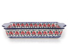 Baking Dish 39 cm (15") Poppies