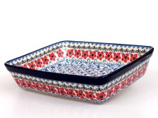 pekáč obdélník střední 28 cm Ibišek