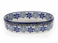Soap Dish Oval 11 cm (4") Frozen Meadow