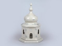 "Curch" Candle Holder 17 cm (7")   Snow Night