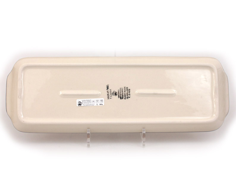 Platter 42 cm (16")   Blue Summer UNIKAT