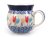 Bubble Mug 0,25 l (8 oz)   Pink Tulips
