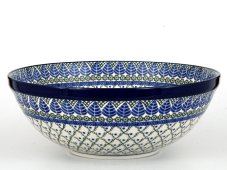mísa KLASIK maxi 33cm   Modré listy