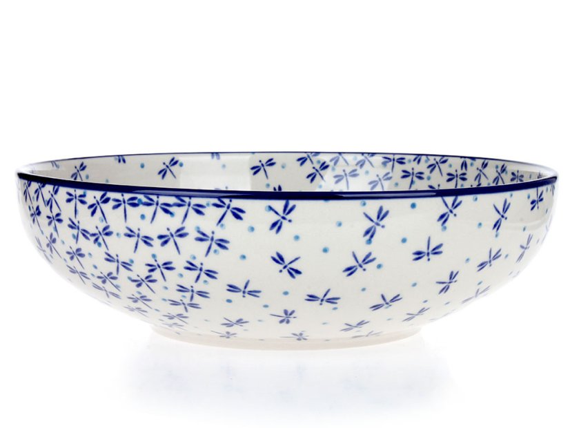 Low Bowl 27 cm (11")   Damselfly