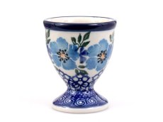 Egg Cup Blue Rose